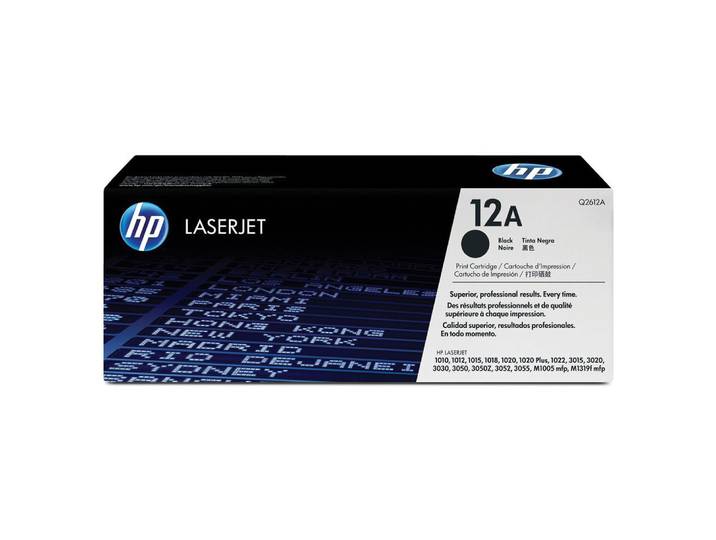 HP 12A Toner authentique Q2612A - Noir