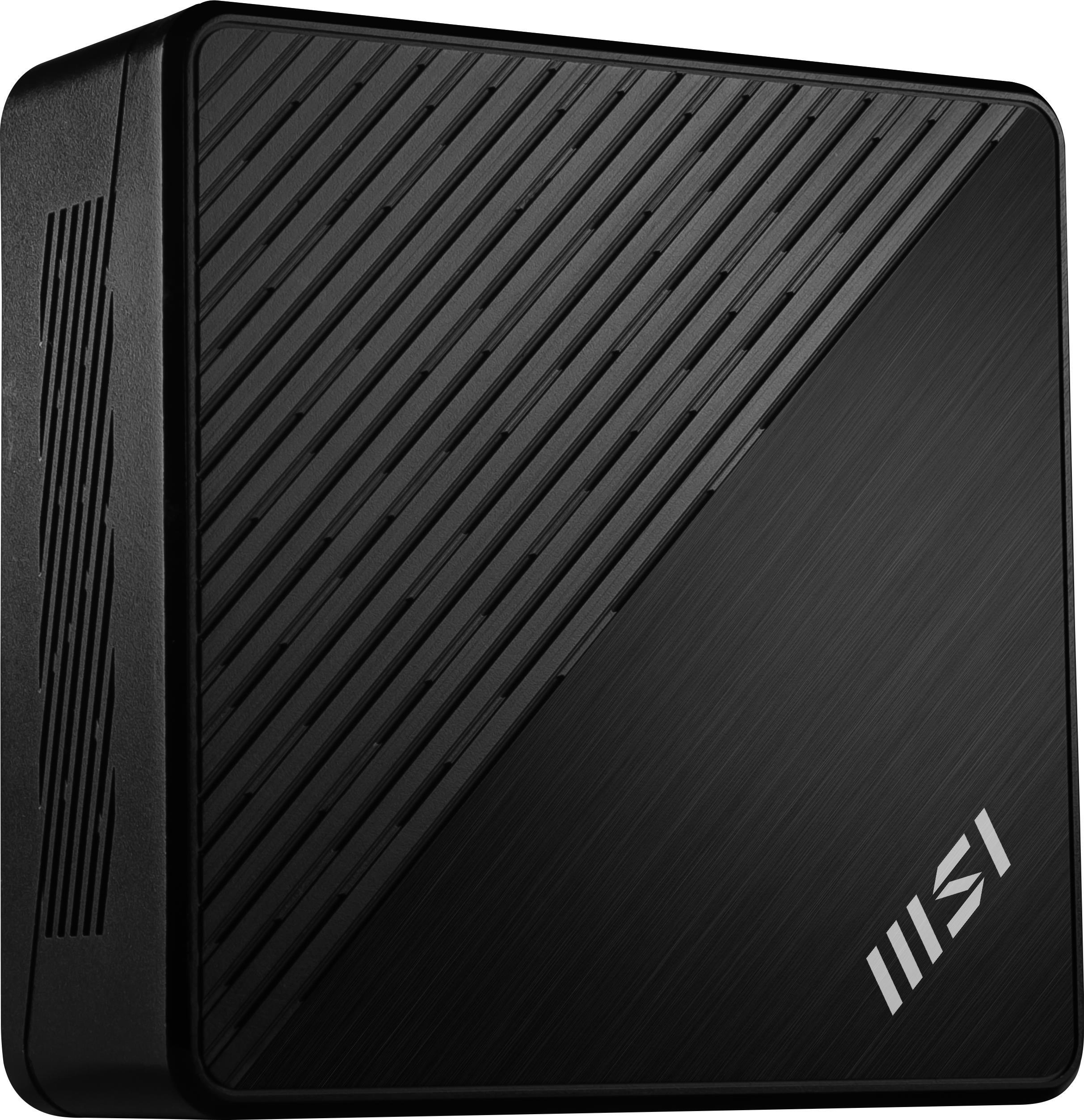 MSI Cubi 5 12M-262BEU, 0.66L sized PC, Mini-PC Barebone, Ethernet/LAN, Wi-Fi 6E (802.11ax), 65 W