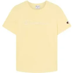 CHAMPION Damen T-Shirts/Tanks ku.Arm Da SS Tee, Größe L in Gelb Gelb