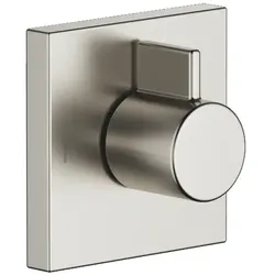 Dornbracht SYMETRICS UP-Zweiwege-Umstellung Platin gebürstet, Rosette 60 x 60 mm