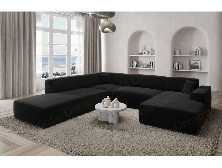 Couchlandschaft Mallorca Lounge U-Form in Stoff