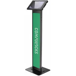 Compulocks K/GalaxyTabA9ApexBrdblFloorStandBK, Tablet Halterung, Schwarz