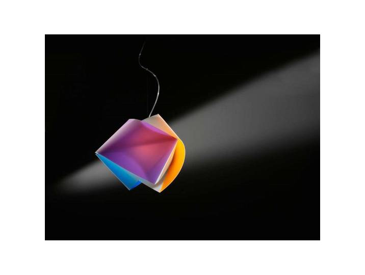 Gemmy Pendelleuchte Orange/Green/Yellow - Slamp - Wohnzimmer - Kunststoff