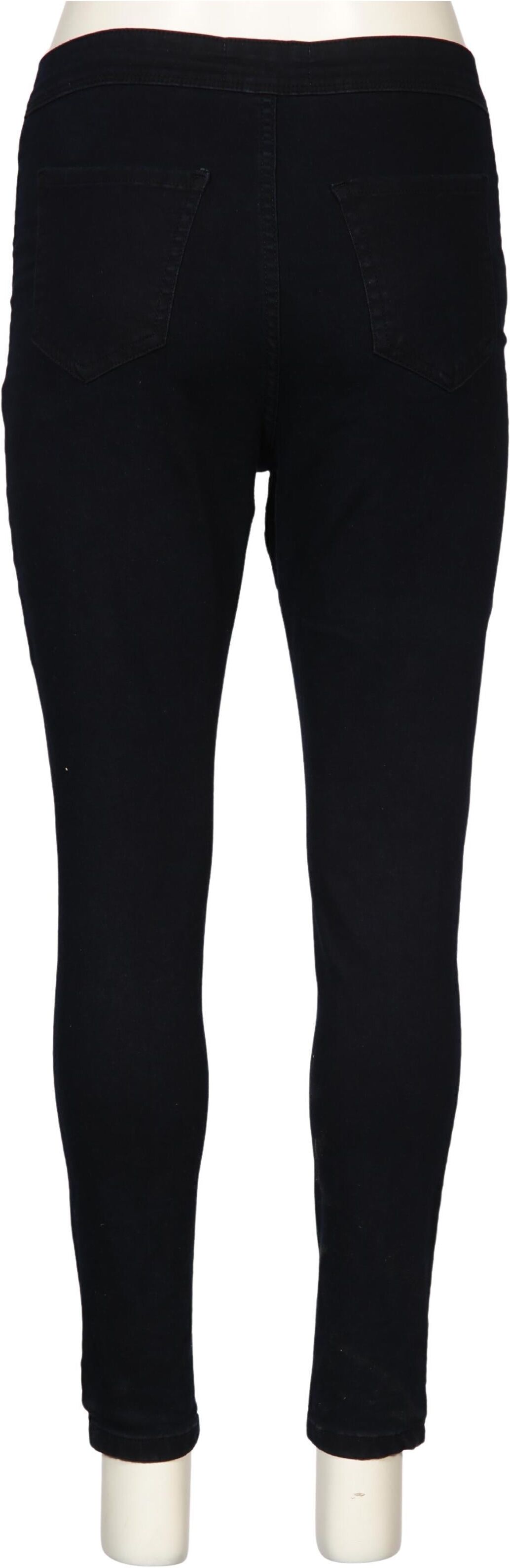 violeta by Mango Damen Jeans, Marineblau, Gr. EU 44, Baumwolle / Synthetik / Elasthan - Second Hand