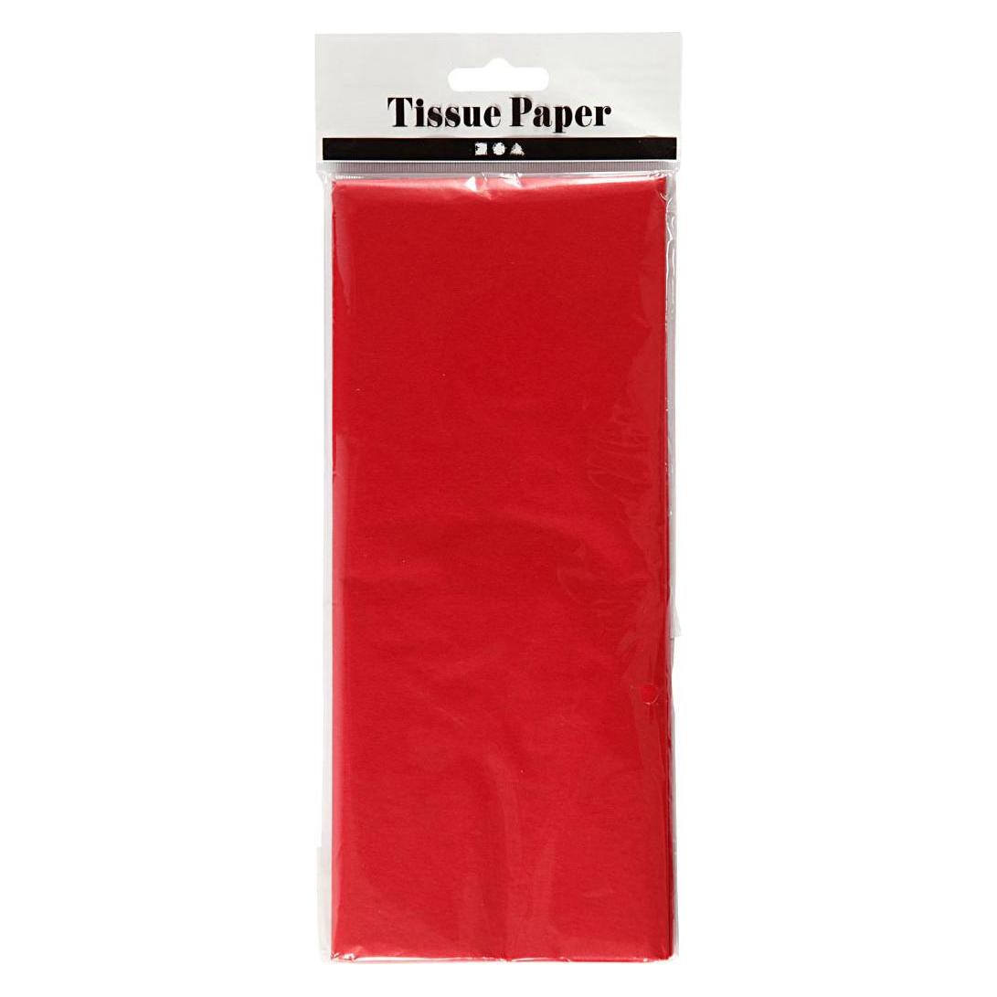 Creativ Company Seidenpapier Rot 10 Blatt 14 gr, 50x70cm (10x) (5712854199278)