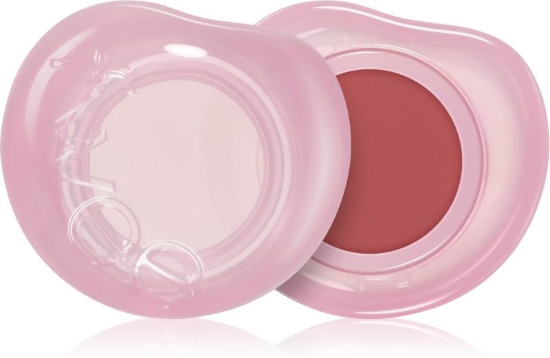 fwee Lip&Cheek Glowy Jelly Pot tinted balm for lips and cheeks shade JS01 Rosy Glaze 4 g