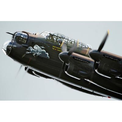 Fototapete PAPERMOON "Lancaster BBMF Bomber", bunt, B:2,5m L:1,86m, Vlies, Tapeten