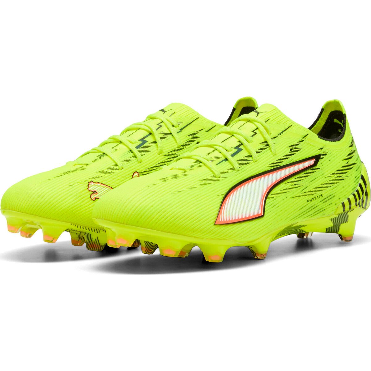Puma Ultra 6 Ultimate FG yellow alert-puma black-glowing red-lime squeeze (01) 6 108699-01-6