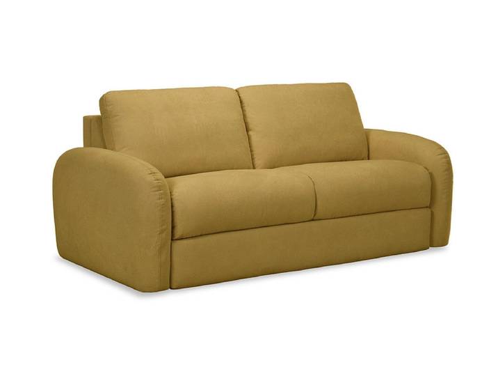 Bettsofa BOBOCHIC KENAN Stoff gelb