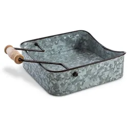 Serviettenhalter 17,5 x cm Eisen Silber