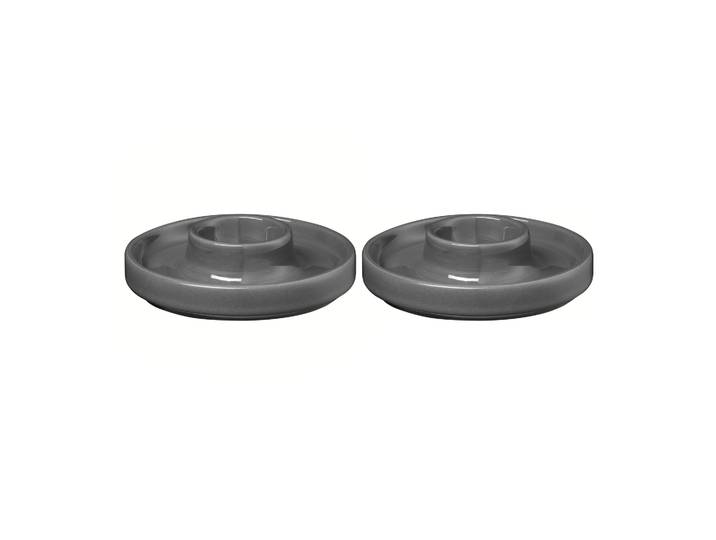 blomus Coquetier Pilar Ø10,4 cm Lot de 2 Pewter