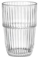 Bormioli Rocco Barshine 17 Ounce Cooler Stackable Drinking Glasses, Set of 6