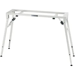 König & Meyer 18953 Stagepiano-Klapptisch reinweiß - Keyboardständer
