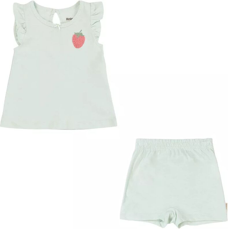 HUGGIES - Set: Top und Shorts, 9M, Mint