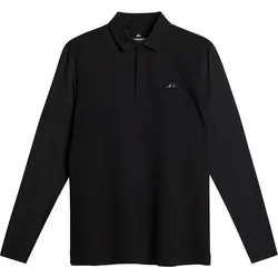 Lindeberg Sean Hybrid LS Herrenpolo Black - S