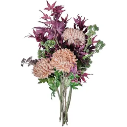 House Doctor Kunstblumenstrauß Autumn Bunt, Bunt - B 40 x H 70 cm