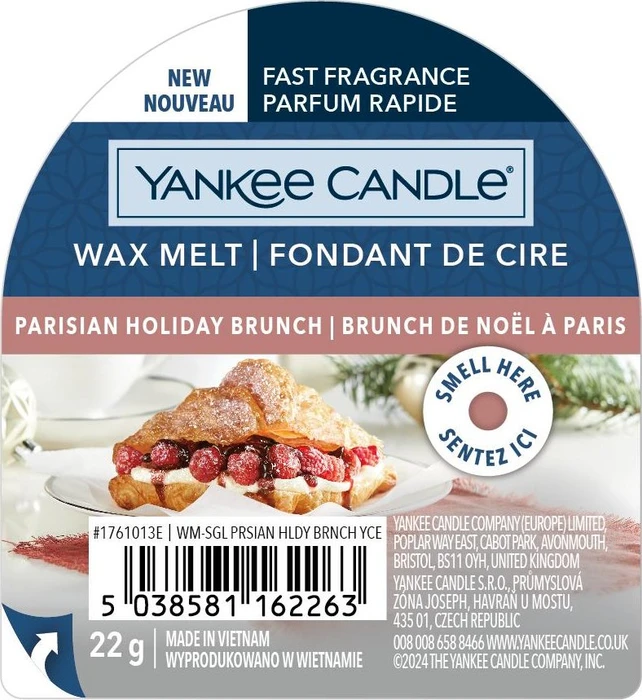 YANKEE CANDLE Parisian Holiday Brunch 22 g
