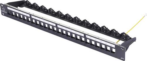 Renkforce 24 Port 483mm (19 ) 1 HE Schwarz Unbestückt