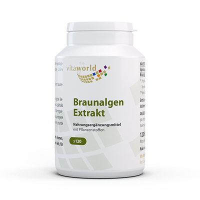 Vita World GmbH BRAUNALGEN Ektrakt 500 mg Kapseln 120 St 09715048
