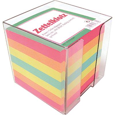 Landre Zettelbox 100420101 10x10x10cm tr Inhalt bunt