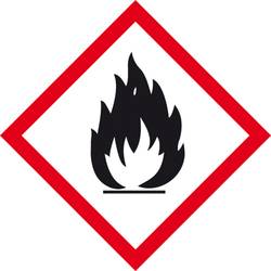 SafetyMarking 21.B1012 GHS-Gefahrenpiktogramm 02 Flamme Folie selbstklebend (B x H) 50 mm x 50 mm 1 St.