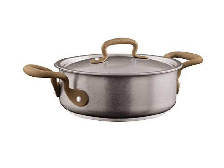 Sambonet 51909-70 1965 Vintage Bratentopf (Edelstahl Rostfrei Antik)
