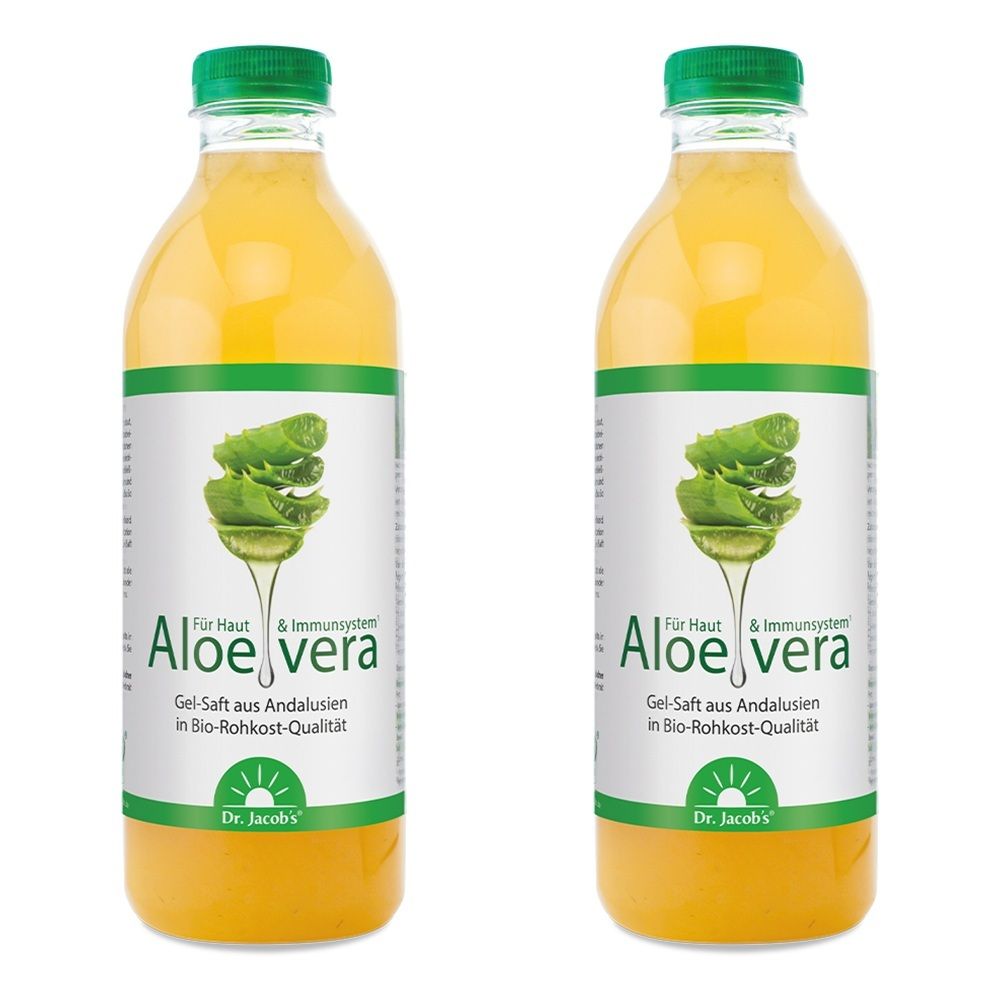 Aloe Vera Gel-Saft Dr.Jacob's 2x 2x1000 ml Saft