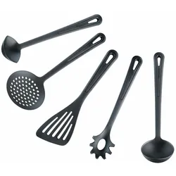 Westmark Küchenhelfer-Set Gentle Plus, 5 tlg., hochhitzebeständig1 x 28352275 Pfannenwender Gentle Plus1 x 28502275 Schaumlöffel Gentle Plus1 x 285422