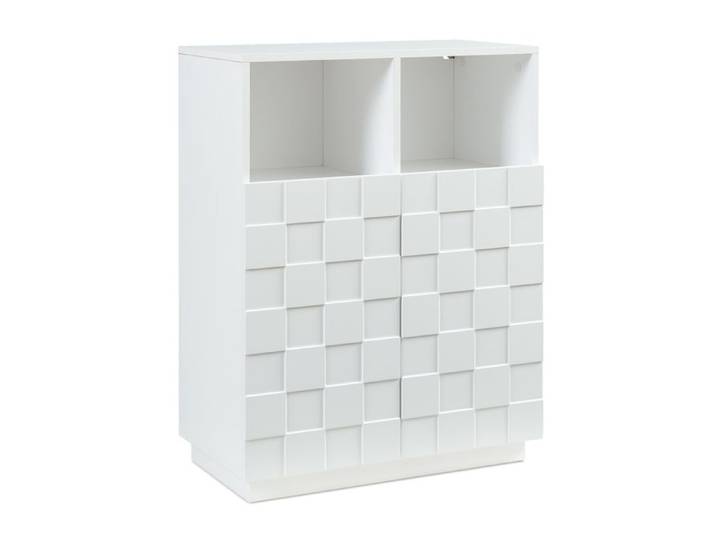 Buffet haut Bopibobro 86 x 64 x 36 cm blanc