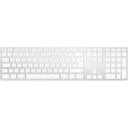 Jenimage FK418BTSQ-DE (DE, Kabellos), Tastatur, Silber