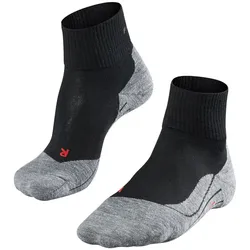 Falke Herren Trekking Quarter Socken TK5 Short - Asphalt Melange (3180) - 42-43