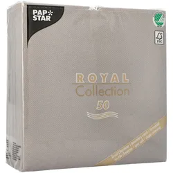 PAPSTAR Servietten 40,0 x 40,0 cm 3-lagig grau