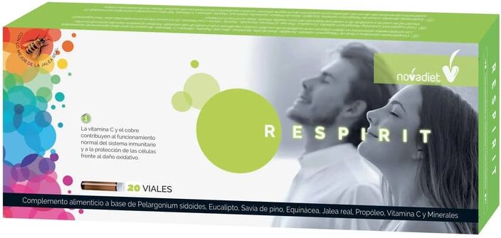 Novadiet Geléia Respirit 20 Frascos