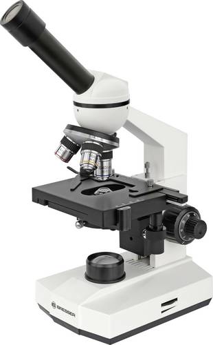 Bresser Optik 5102100 Erudit Basic Mono Durchlichtmikroskop Monokular 400 x Durchlicht