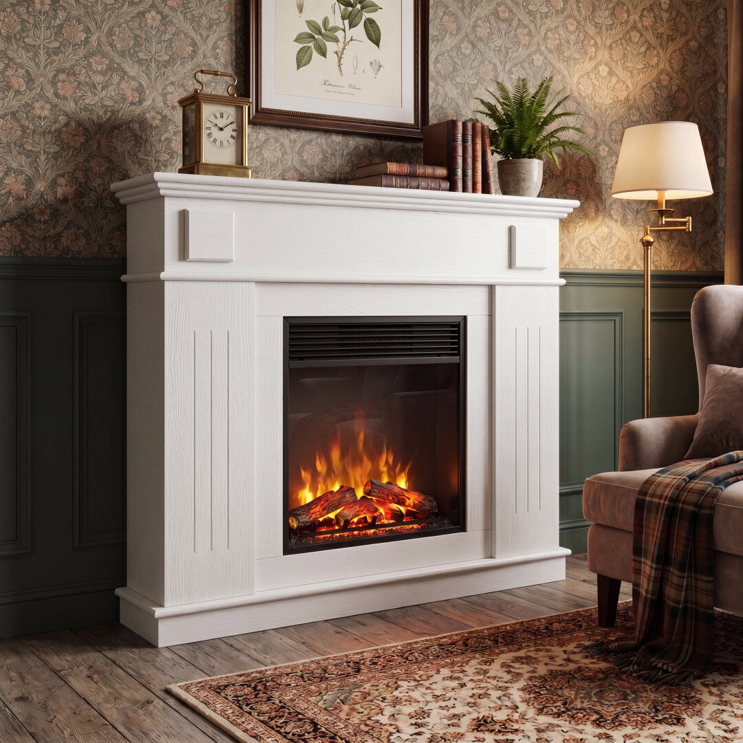 Metro Accent Chest White 100cm H X 109cm W X 26cm D