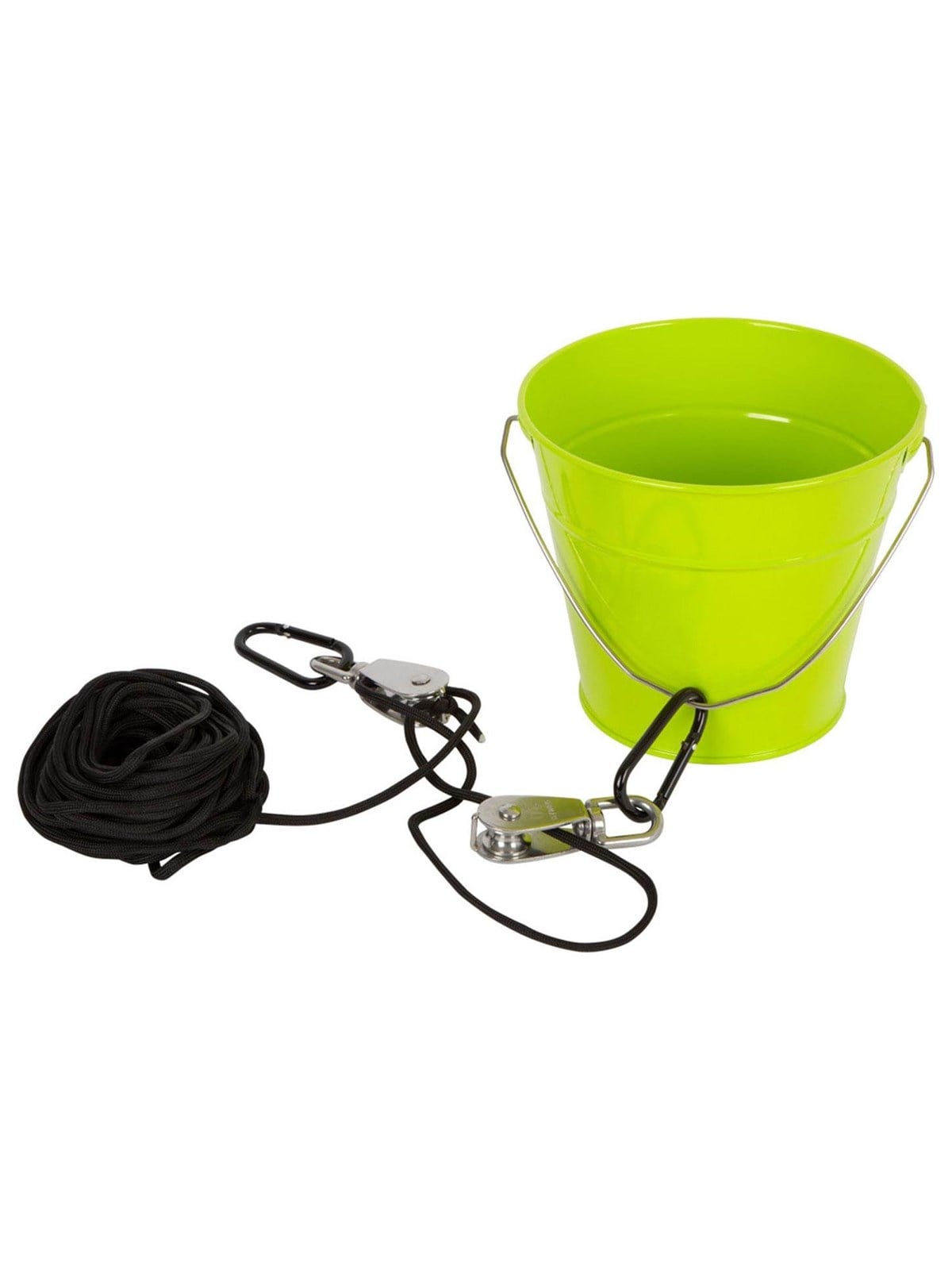 Small Foot - Bucket Green with Pulley