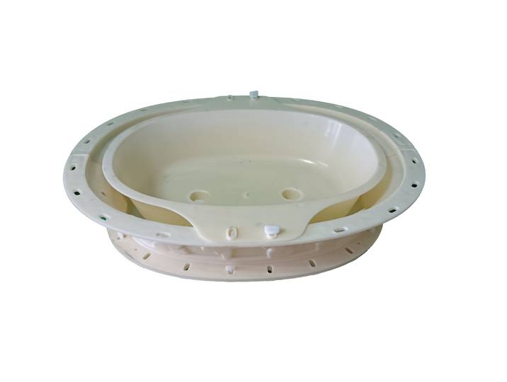 Moule à pot de fleurs en plastique pour ciment, modèle bonsaï fait maison, 60 ovales