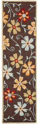 SAFAVIEH Handmade Blossom Aura Modern Floral Wool Rug