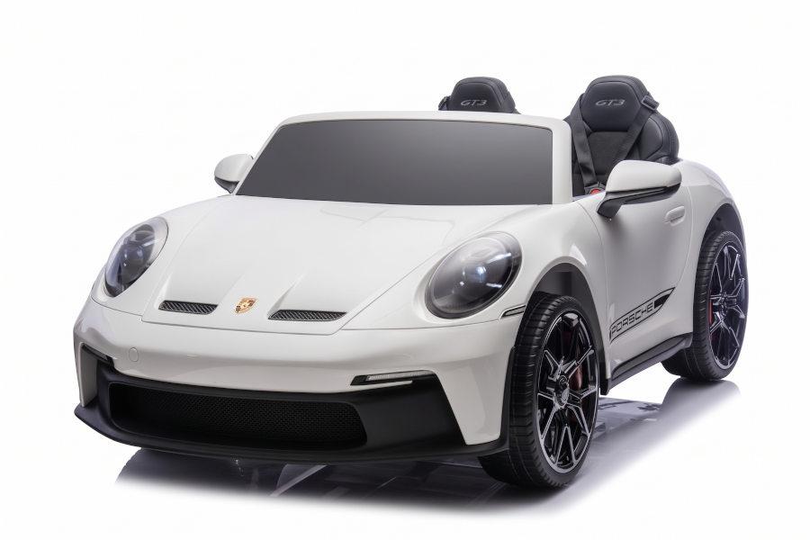 Kinderfahrzeug - Elektro Auto "Porsche 911 GT3" - Lizenziert - 24V10A Akku, Leise Motoren, 2,4Ghz Fernsteuerung, MP3+Ledersitz+EVA