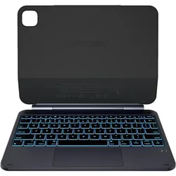 4Kom Etui na tablet.pl Etui Typecase Edge z klawiaturą do iPad Pro 11" M4 2024 / M5 2025 czarny (Apple iPad Pro 11 2024, Apple iPad Pro 11 2025), Tablet Hülle, Schwarz