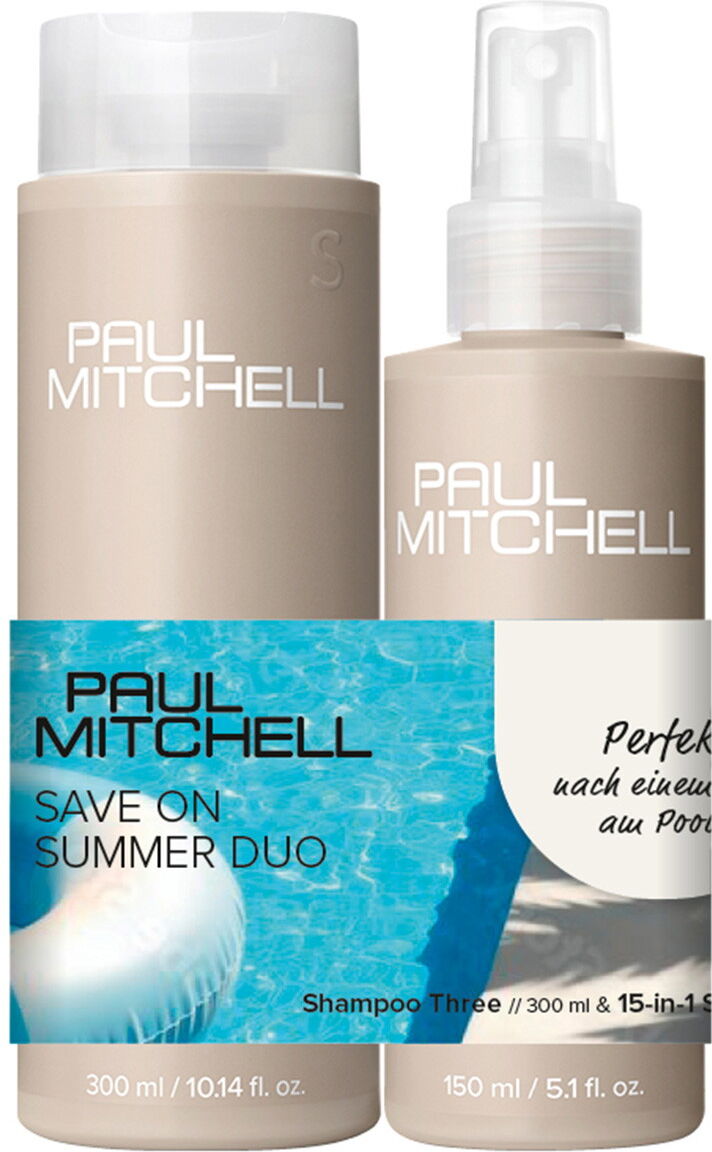 450ml Paul Mitchell Save On Summer Duo Shampoo Three (Shampoo 300ml + Spray 150ml)