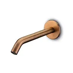 JEE-O Slimline Wandauslauf für Waschtisch und Wanne, lang, bronze, 800-3914 800-3914