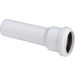 Viega Übergangsstück 106270 DN 40 x 34 mm, Kunststoff weiß, mit Lippendichtung