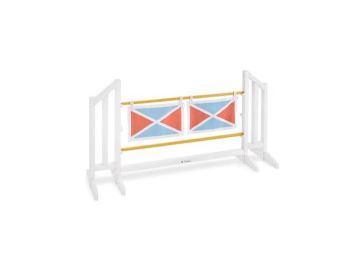 PINOLINO Hindernishürden-Set Stormy I Hobby Horsing Zubehör aus Tannenholz