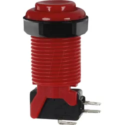 ARC BUTTON RD - Arcade Button mit Mikrostaster, rot