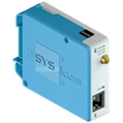 Insys MIRO-L100 LTE- Mobilfunkrouter VPN 1 x Ethernet, Router, Blau, Weiss