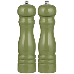 IB Laursen Salzmühle Pfeffermühle Set, grün