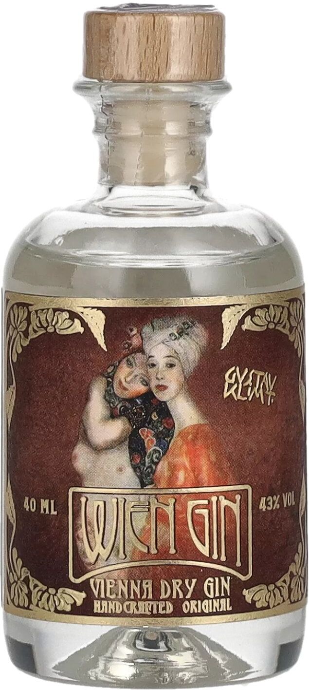 Wien Gin Gustav Klimt Edition Vienna Dry Gin 43% Vol. 0,04l