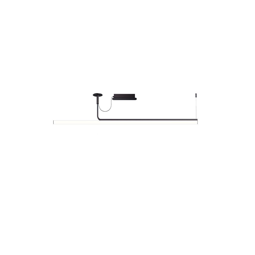 Marset Ambrosia 180 LED Pendelleuchte (schwarz, extra-warmweiß (2200 K)) schwarz | extra-warmweiß (2200 K) A704-002-16-22K+A666-216-16