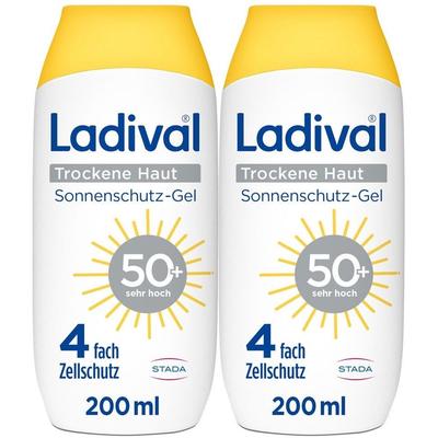 Ladival trockene Haut Sonnenschutz-Lotion LSF 50+ x2 2x200 ml Lotion